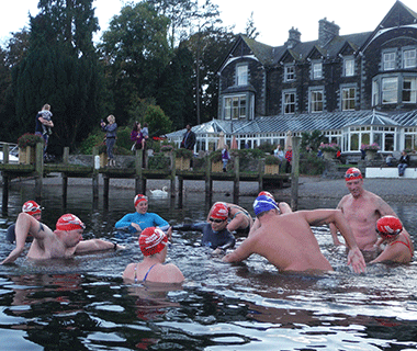 Open water swimming camps